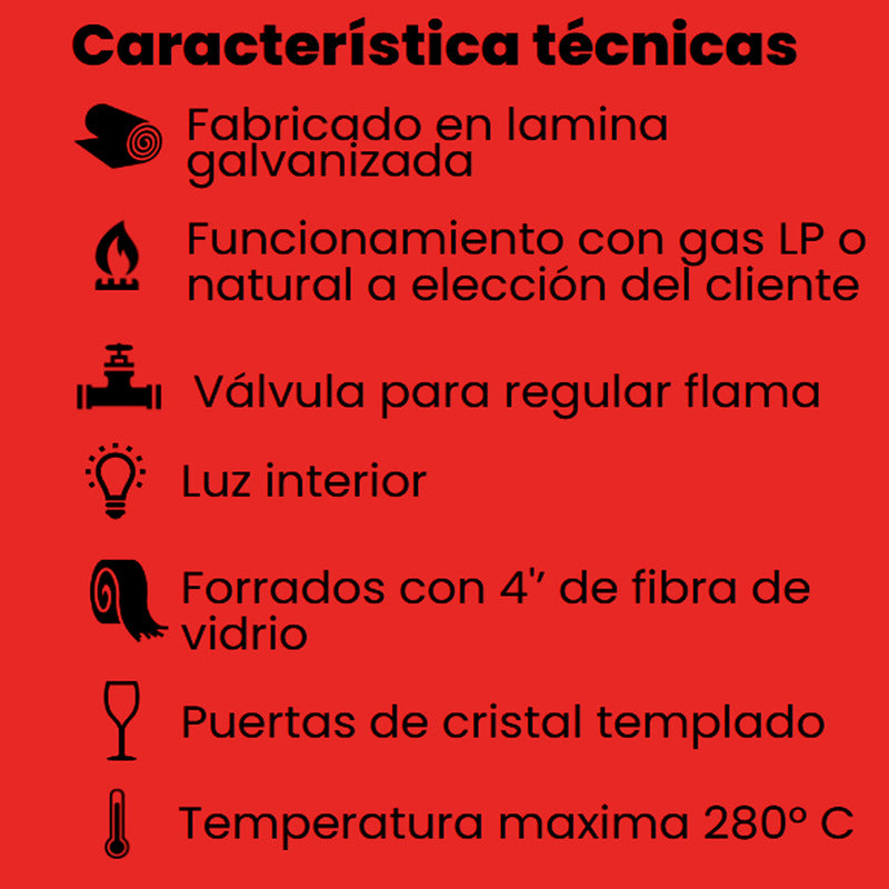 Horno Para Pan 9 Charolas C/cristal ¡ Accesorios De Regalo !