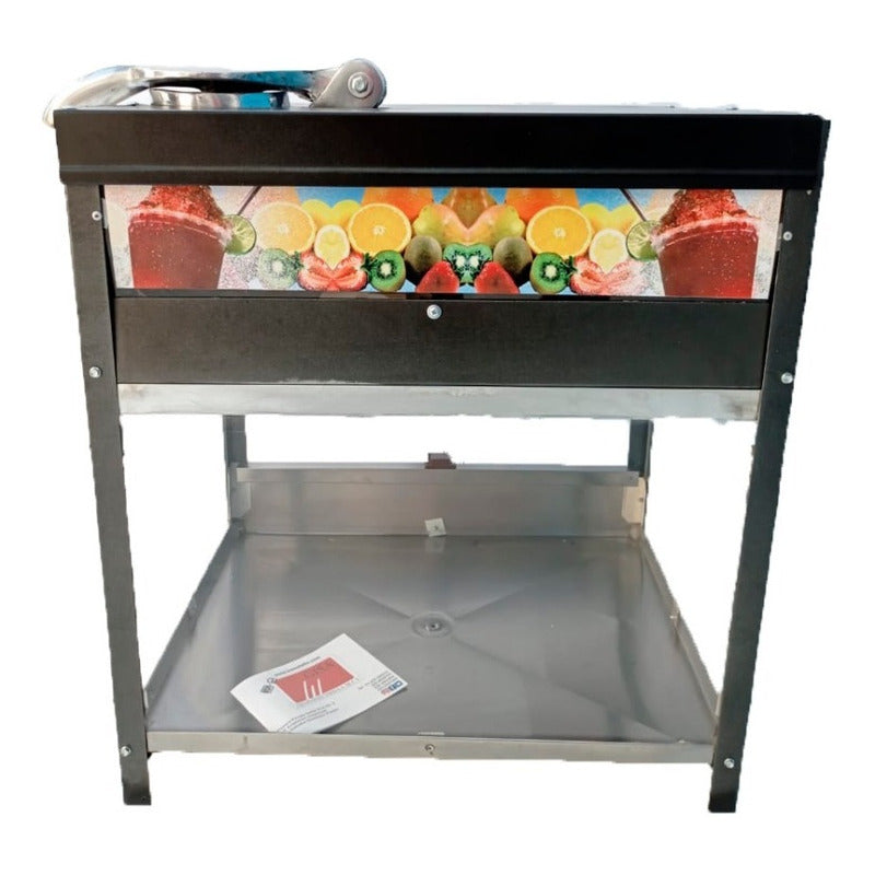 Triturador De Hielo Raspas Mesa Negro