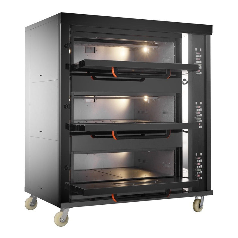 Horno Profesional 6 Charolas La Tahona Acero Inox