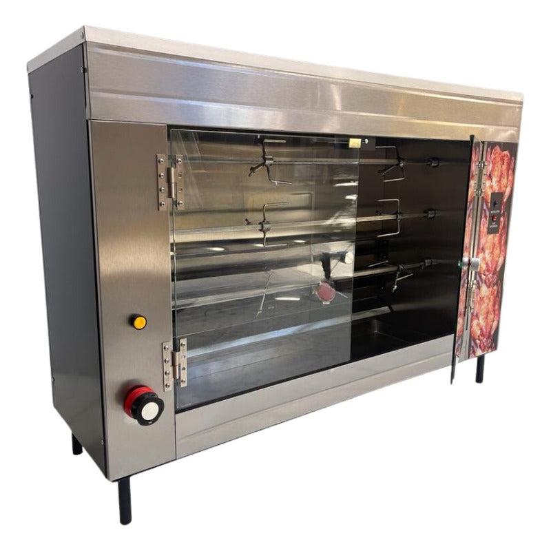 Rosticero 27 Pollos Sin Base Marca Hoffman