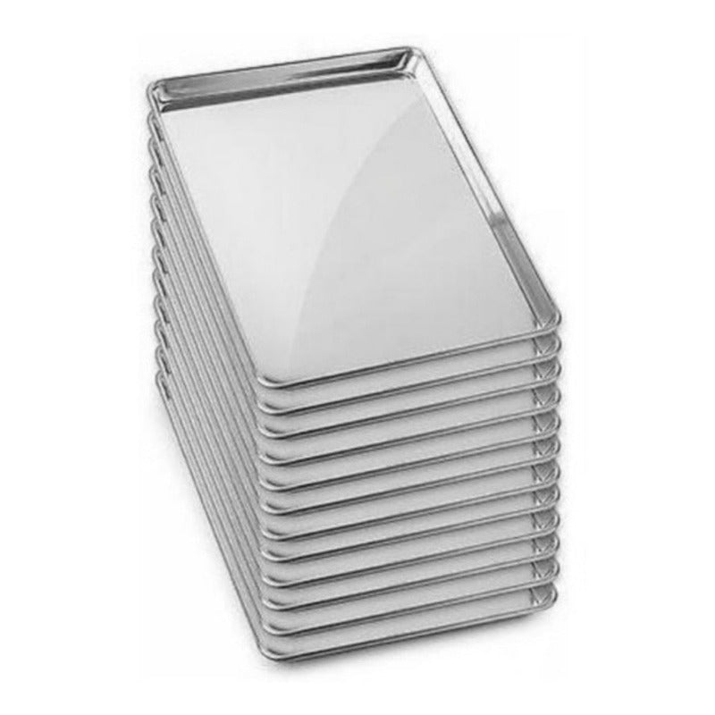 Charola 45x65 Zintroalum Para Panaderia 100 Pzas