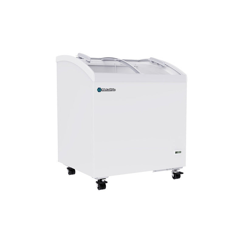 Congelador Paletero Horizontal Metalfrio Chc200 -22°a -18 °c Color Blanco