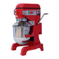 Batidora 10l Uso Silencioso, Sin Vibracion Accesorios Incl. Rojo