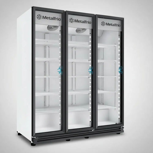 Enfriador Vertical 3 Puertas 53 Pies ¡nuevo Ahorrador! Blanco