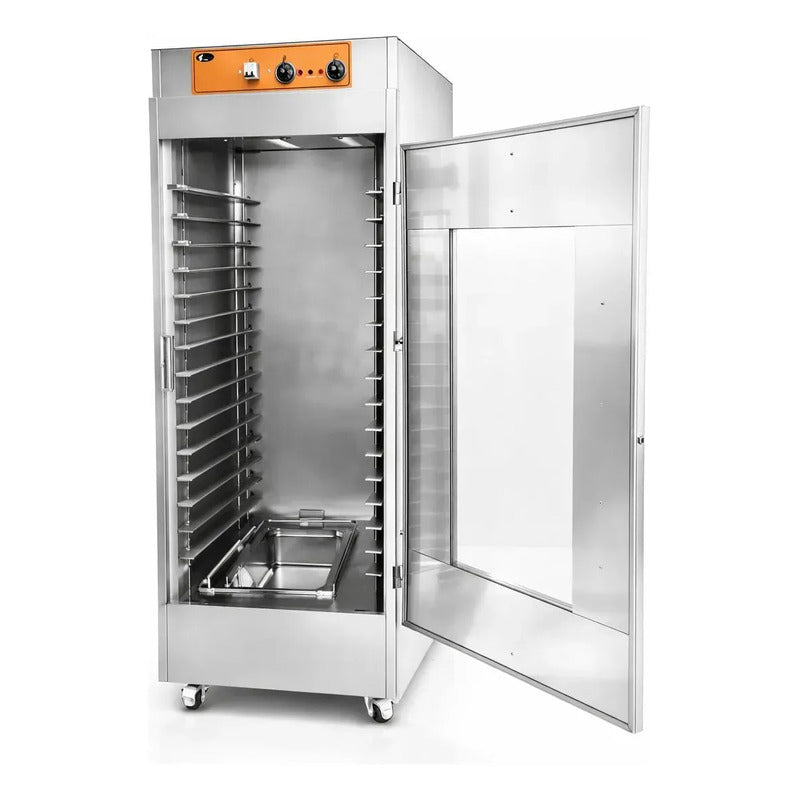 Fermentadora 30 Charolas 45 X 65 Para Panaderia Acero