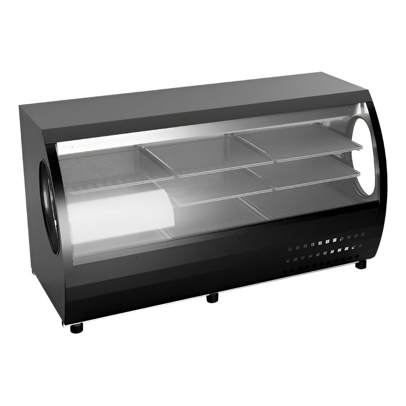 Vitrina Refrigerada De Cristal Curvo Criotec Vcc-200 Curvo