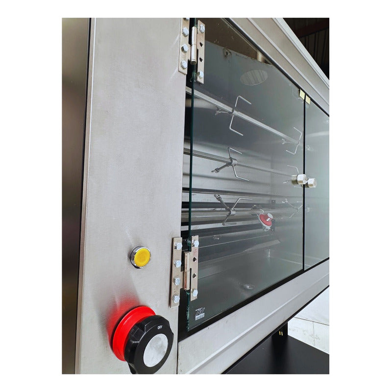 Rosticero 27 Pollos Sin Base Marca Hoffman