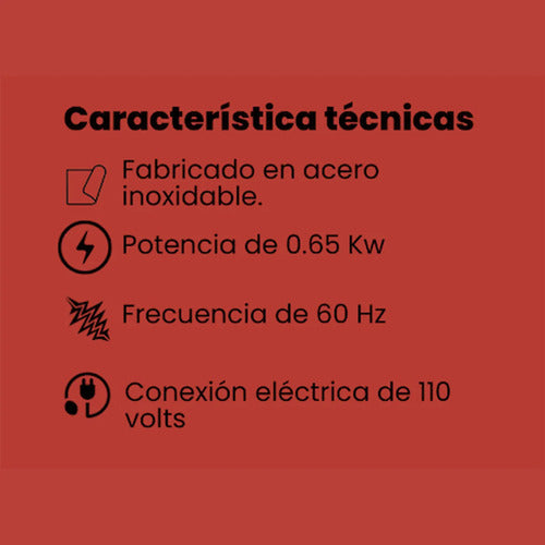 Exhibidor Para Pizza Caliente Con Resistencia Diámetro 30 Cm