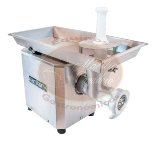 Molino De Carne 100 Kgs/hr En Acero Inoxidable