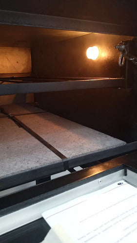 Horno Para Pizza 3 Charola C/ Cristal ¡ Timer De Regalo !