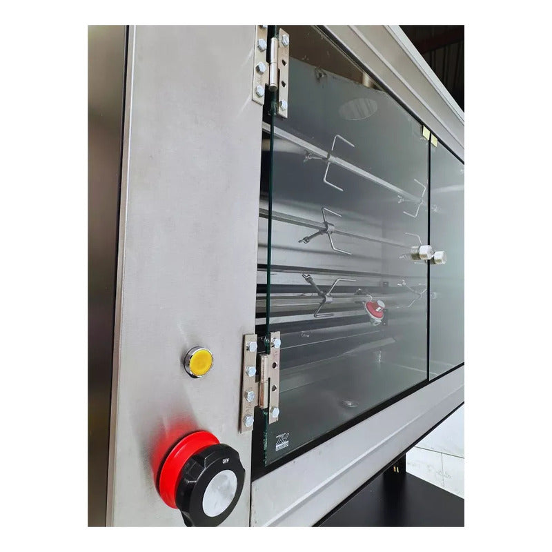 Rosticero 27 Pollos Con Base Marca Hoffman