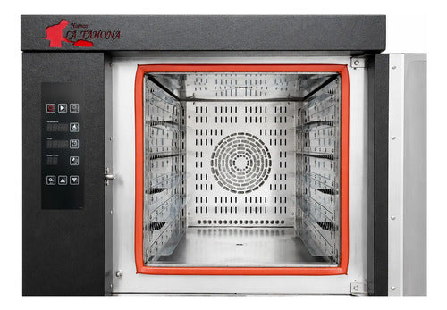 Horno De Convección Estático 5 Charolas Con Base Negro