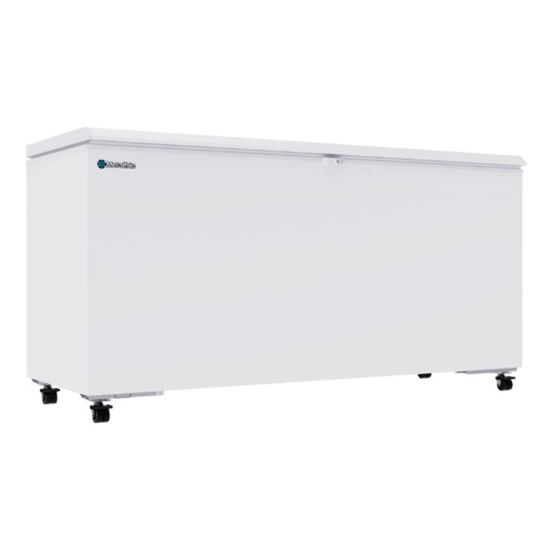 Congelador Tapa Cofre Horizontal 2 Metros Metalfrio Cpc25 Color Blanco