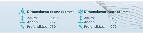 Enfriador Vertical 1 Puerta 21 Pies Cristal Corrido Nuevo Blanco