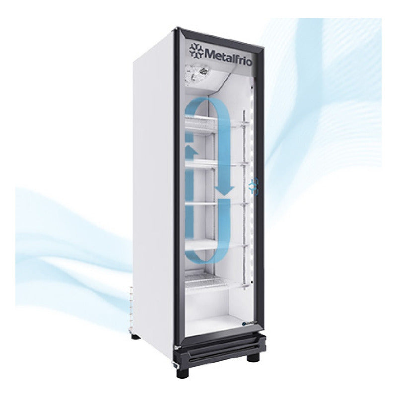 Refrigerador Comercial Metalfrio 10 Pies Rb100 De 0° A 7°c Color Blanco