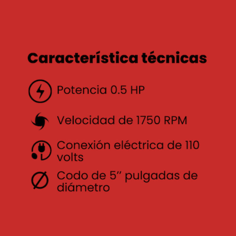 Triturador De Hielo Monterrey Comercial Negro