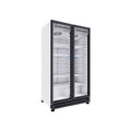 Enfriador Vertical 2 Puertas 38 Pies ¡nuevo Ahorrador! Blanco