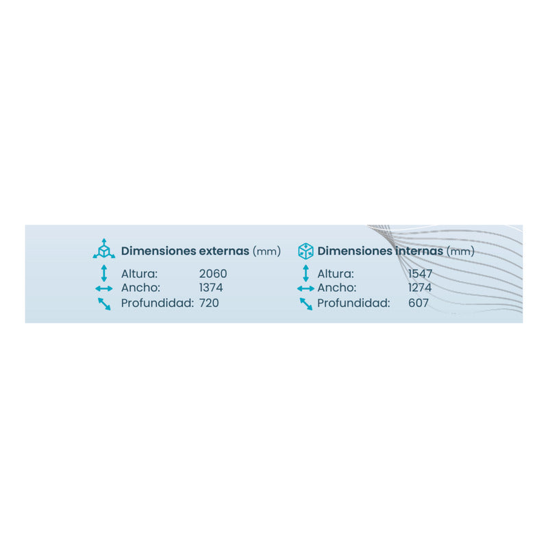 Enfriador Vertical 2 Puertas 42 Pies ¡nuevo Ahorrador!