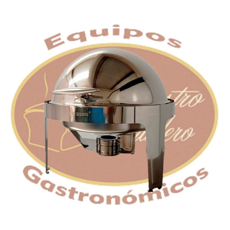 Chaffer Bufetera Redondo Manija Premium 6.7l Acero Inox