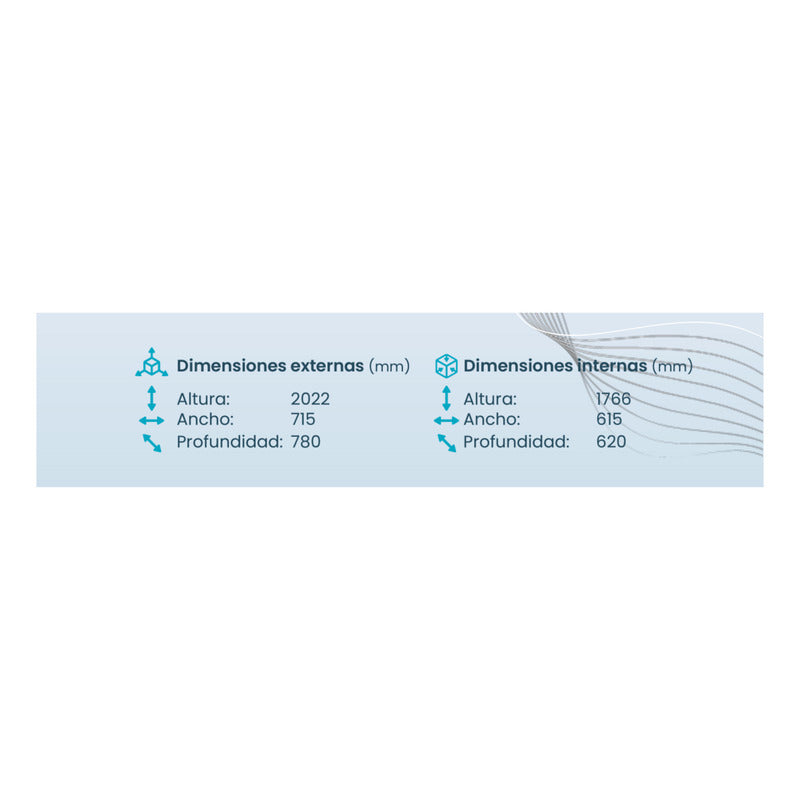 Enfriador Vertical 1 Puerta 20 Pies Cristal Corrido Nuevo Blanco