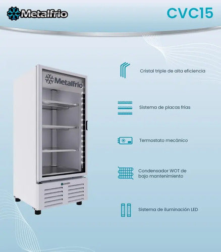 Conservador Vertical -18°c A -23°c Cvc15
