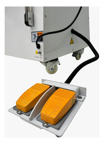 Laminadora De Masa Abatible Y Reversible 2.5m Con Pedal