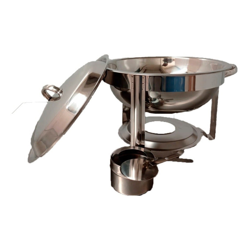 Chaffer Bufetera Redondo 5l Acero Inox