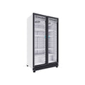 Enfriador Vertical 2 Puertas 38 Pies Ahorrador! Color Blanco