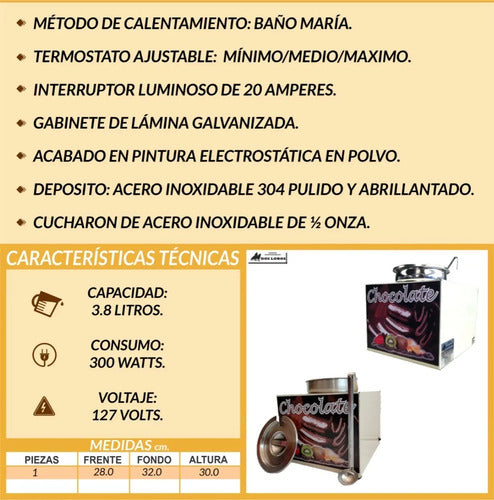 Fundidor De Chocolate
