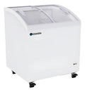 Congelador Paletero Cristal Curvo 7 Pies ¡nuevo Ahorrador! Blanco