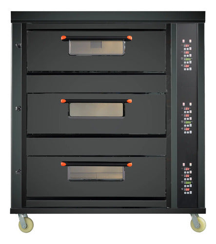 Horno Profesional 6 Charolas La Tahona Acero Inox