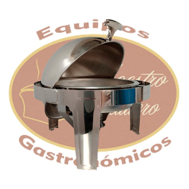 Chaffer Bufetera Redondo Manija Premium 6.7l Acero Inox