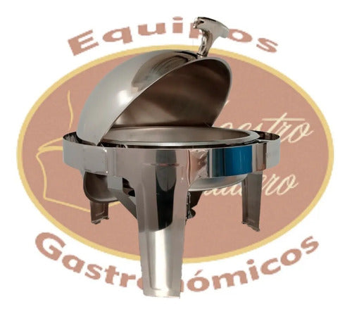 Chaffer Bufetera Redondo Manija Premium 6.7l Acero Inox