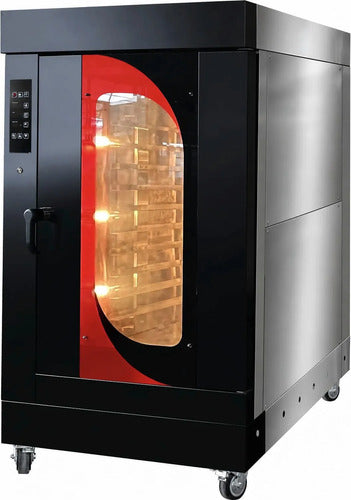 Horno De Convección Estático 10 Charolas Con Base Negro