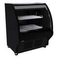 Vitrina Pasteles 1.00 Metro Cristal Curvo