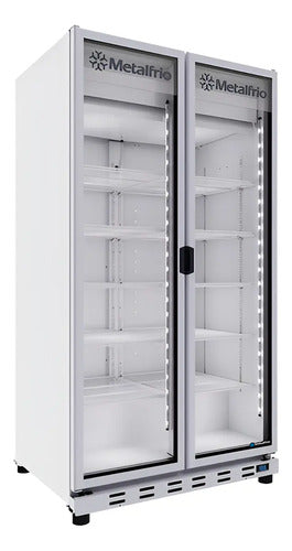 Refrigerador Comercial Metalfrio 38 Pies Vn100 -1.5 A -5.5°c Color Blanco