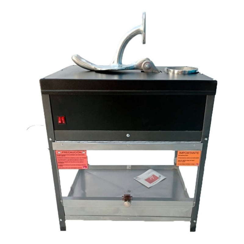 Triturador De Hielo Raspas Mesa Negro