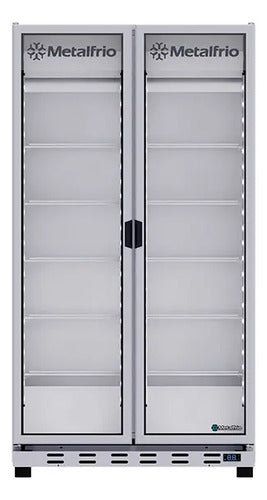 Refrigerador Comercial Metalfrio 38 Pies Vn100 -1.5 A -5.5°c Color Blanco