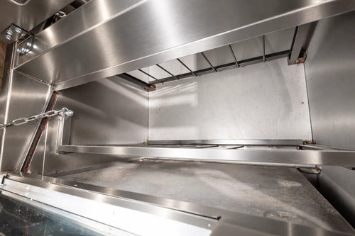 Horno Para Pan 2 Charolas Acero Inoxidable Exterior Gris