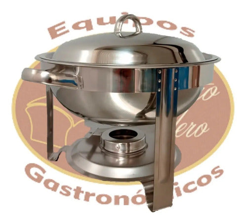 Chaffer Bufetera Redondo 5l Acero Inox