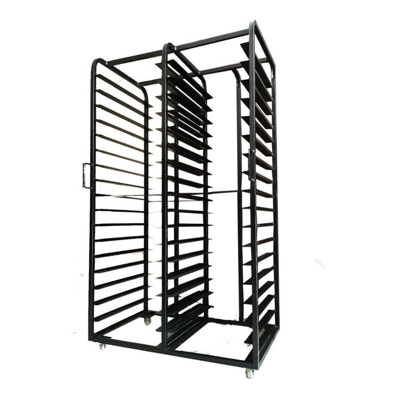 Carro Espiguero 36 Charolas Para Panadería