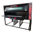Horno Para Pan 6 Charolas C/cristal-vapor Accesorios Negro