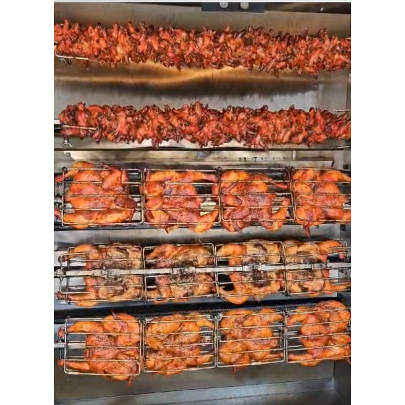 Rosticero Jumbo Para Pollo Bola Y Ranchero Hoffman Msi