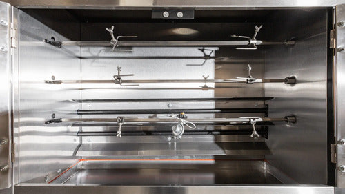 Rosticero 27 Pollos Con Base Marca Hoffman